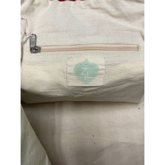 Z&L EUROPE Cotton/Genuine Leather Kilim Duffle Bag, Southwest, Large Size - Picture 10 of 13